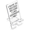 vizuzi Funny Cell Phone Holder Office Phone Stand Office Humor Gifts Home Office Phone Stand Humorous Phone Stands Gag Office Gifts for Women Men Coworkers Boss Cell Phone Stands ZAA2