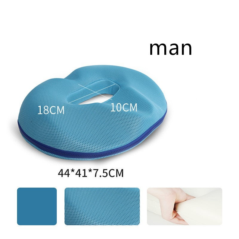 CloudComfort™ Memory Foam Seat Cushion – Ergonomic Support for Home Office, Car & More